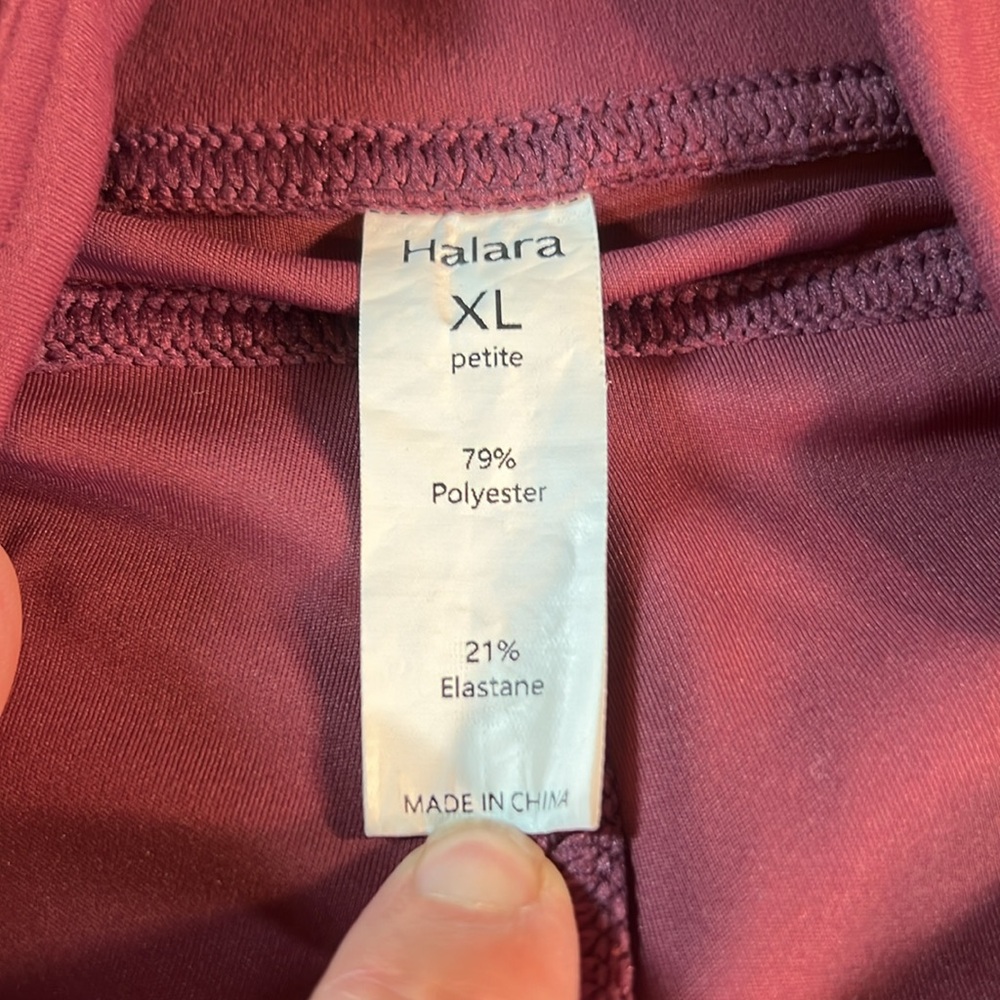 HALARA Maroon Leggings - Picture 5 of 5